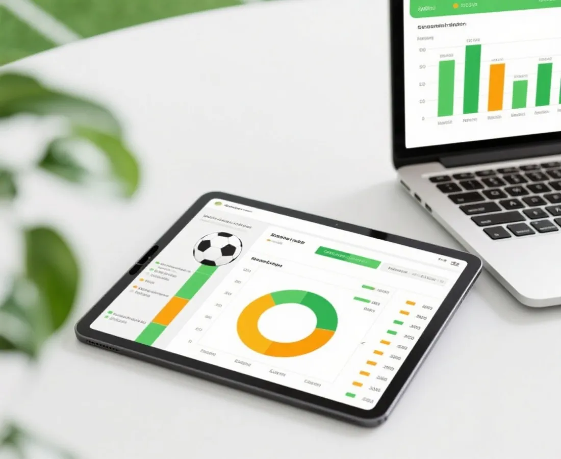 球队表现分析示意图