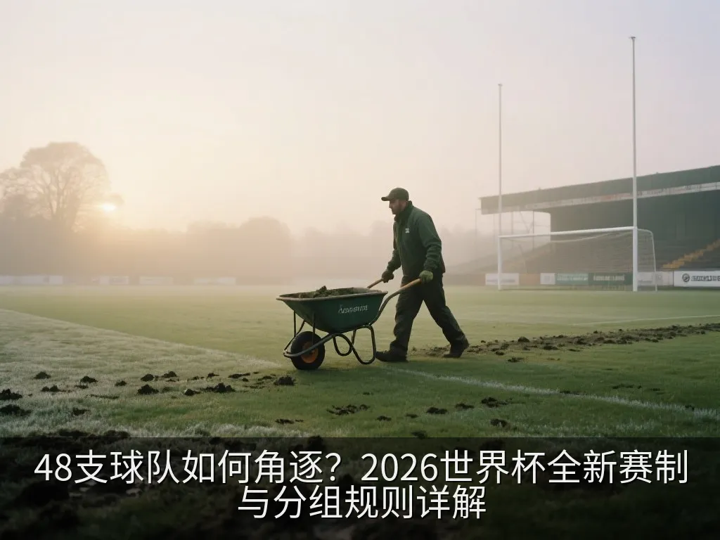 宏伟的2026世界杯比赛场馆与狂欢的球迷氛围